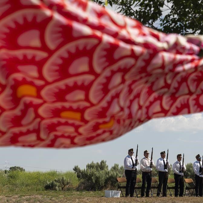 Japanese Americans were jailed in a desert. Survivors worry a wind farm will overshadow the past.